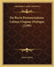 De Recta Pronunciatione Latinae Linguae Dialogus (1599) by Justus Lipsius