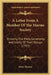 A Letter From A Member Of The Marine Society: Showing The Piety, Generosity, And Utility Of Their Design (1757) by Jonas Hanway