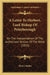 A Letter To Herbert, Lord Bishop Of Peterborough: On The Independence Of The Authorized Version Of The Bible (1823) by Henry Walter