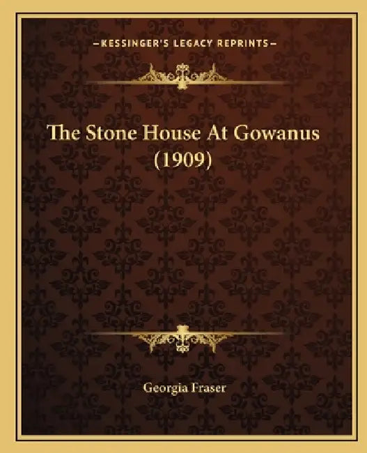 The Stone House At Gowanus (1909) by Georgia Fraser