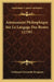 Amusement Philosphique Sur Le Langage Des Bestes (1739) by Guillaume Hyacinthe Bougeant
