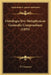 Ontologia Sive Metaphysicae Generalis Compendium (1855) by P. Claessens