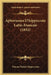 Aphorismes D'hippocrate Latin-Francais (1832) by Etienne Pariset Hippocrates