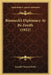 Bismarck's Diplomacy At Its Zenith (1922) by Joseph Vincent Fuller