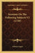 Sermons On The Following Subjects V2 (1720) by William Clagett