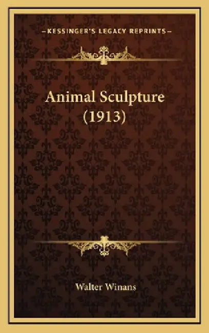 Animal Sculpture (1913) by Walter Winans