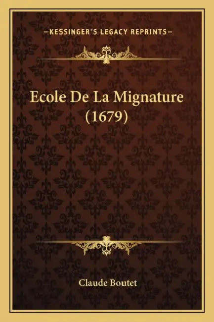 Ecole De La Mignature (1679) by Claude Boutet
