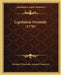 Legislation Orientale (1778) by Abraham Hyacinthe Anquetil Duperron