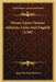 Poems Upon Various Subjects, Latin And English (1768) by Isaac Hawkins Browne