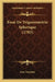Essai De Trigonometrie Spherique (1783) by Jean Trembley