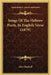 Songs Of The Hebrew Poets, In English Verse (1879) by John Benthall