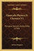 Opuscula Physica Et Chemica V2: Pleraque Seorsim Antea Edita (1780) by Torbern Bergman