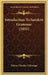 Introduction To Sanskrit Grammar (1851) by Eshwar Chandra Vidyasagar
