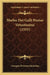 Marbo Dei Galli Poetae Vetustissimi (1555) by Georgius Pictorius Marbodus