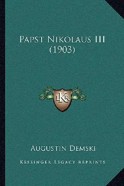 Papst Nikolaus III (1903) by Augustin Demski