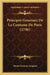 Principes Generaux De La Coutume De Paris (1746) by Simon Francois Langloix