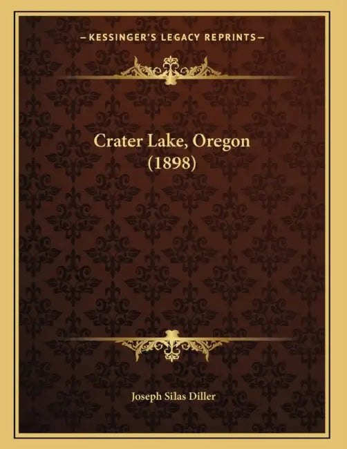 Crater Lake, Oregon (1898) by Joseph Silas Diller