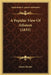 A Popular View Of Atheism (1835) by James Davies
