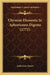 Chymiae Elementa In Aphorismos Digesta (1772) by Ludovicus Tessari