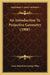 An Introduction To Projective Geometry (1908) by Louis Napoleon George Filon