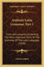 Anthon's Latin Grammar, Part 1: First Latin Lessons, Containing The Most Important Parts Of The Grammar Of The Latin Language (1838) by Charles Anthon
