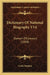Dictionary Of National Biography V14: Damon-D'Eyncourt (1888) by Leslie Stephen