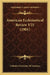 American Ecclesiastical Review V25 (1901) by Catholic University of America