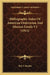Bibliographic Index Of American Ordovician And Silurian Fossils V2 (1915) by Ray S. Bassler