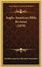 Anglo-American Bible Revision (1879) by Members American Revision Committee