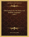 Observations On The Hausa And Fulfulde Languages (1861) by William Balfour Baikie