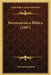 Hermeneutica Biblica (1897) by Vincentio Zapletal