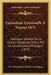 Exposition Universelle A Vienne 1873: Catalogue General De La Section Espagnole, Publie Par Le Commissariat D'Espagne (1873) by Le Commissariat Dââ'¬â"[espag