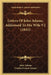 Letters Of John Adams, Addressed To His Wife V2 (1841) by John Adams, Charles Francis Adams