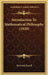 Introduction To Mathematical Philosophy (1920) by Bertrand Russell