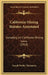 California Mining Statutes Annotated: Including All California Mining Laws (1918) by Joseph Wesley Thompson