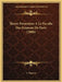 Theses Presentees A La Faculte Des Sciences De Paris (1908) by C. Popovici