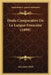 Etude Comparative De La Langue Francaise (1898) by Alexandre Weill