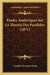 Etudes Analytiques Sur La Theorie Des Paralleles (1871) by Camille Flye Saint-Marie