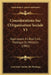 Considerations Sur L'Organisation Sociale V1: Appliquees A L'Etat Civil, Politique Et Militaire (1802) by Jean Saint-Sardos De Montagu