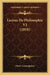 Lecons De Philosophie V2 (1818) by Pierre Laromiguiere