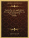 Lecons Sur Les Applications Du Calcul Infinitesimal AÂ La Geometrie V1-2 (1826) by Augustin Louis Cauchy