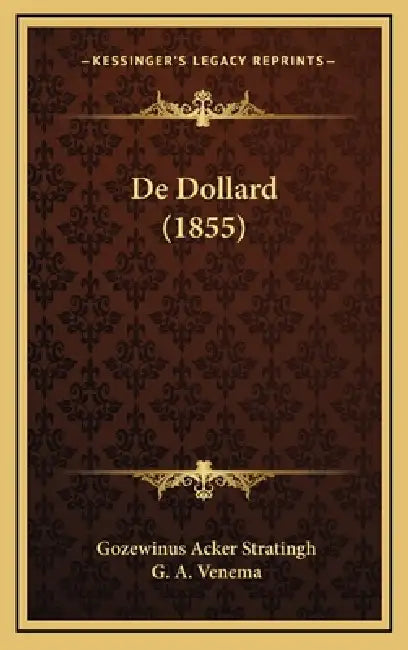 De Dollard (1855) by Gozewinus Acker Stratingh, G. A. Venema