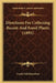 Directions For Collecting Recent And Fossil Plants (1891) by Frank Hall Knowlton
