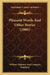 Pleasant Words And Other Stories (1866) by William Oliphant and Company Publisher