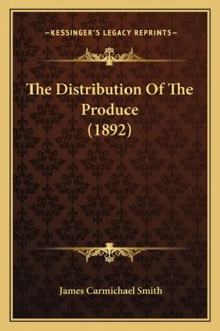 The Distribution Of The Produce (1892) by James Carmichael Smith