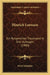Hinrich Lornsen: Ein Burgerliches Trauerspiel In Drei Aufzugen (1900) by Erich Schlaikjer