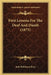 First Lessons For The Deaf And Dumb (1875) by John Robinson Keep