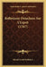 Reflexions Detachees Sur L'Esprit (1767) by Michel Groll Publisher