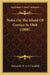 Notes On The Island Of Corsica In 1868 (1868) by Thomasina M. a. E. Campbell