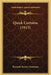 Quick Curtains (1915) by Kenneth Sawyer Goodman